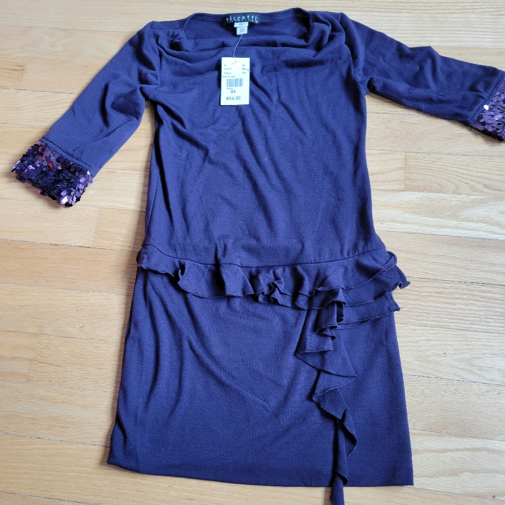 Biscotti girls dress sz 6x nwt